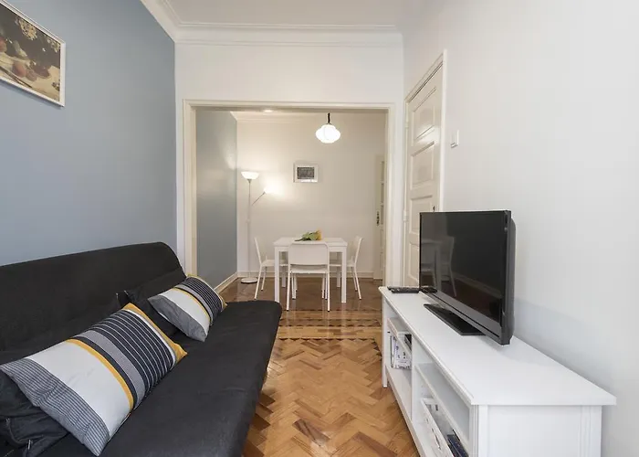Junto A Fonte Luminosa Appartement Lissabon